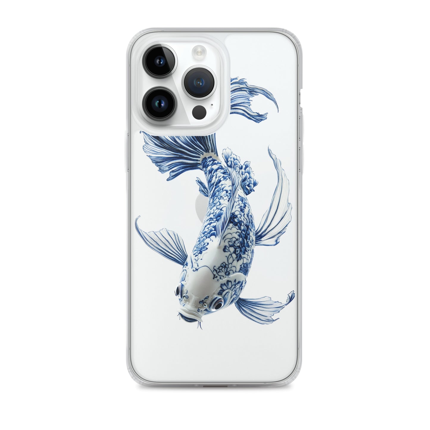 Porcelain Koi Fish Clear Case for iPhone®