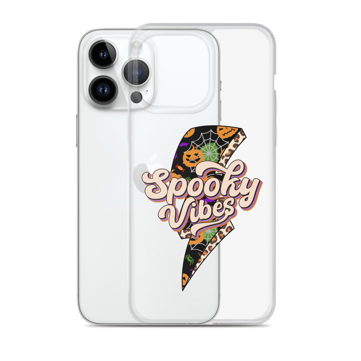 Spooky Vibes Clear Case for iPhone®