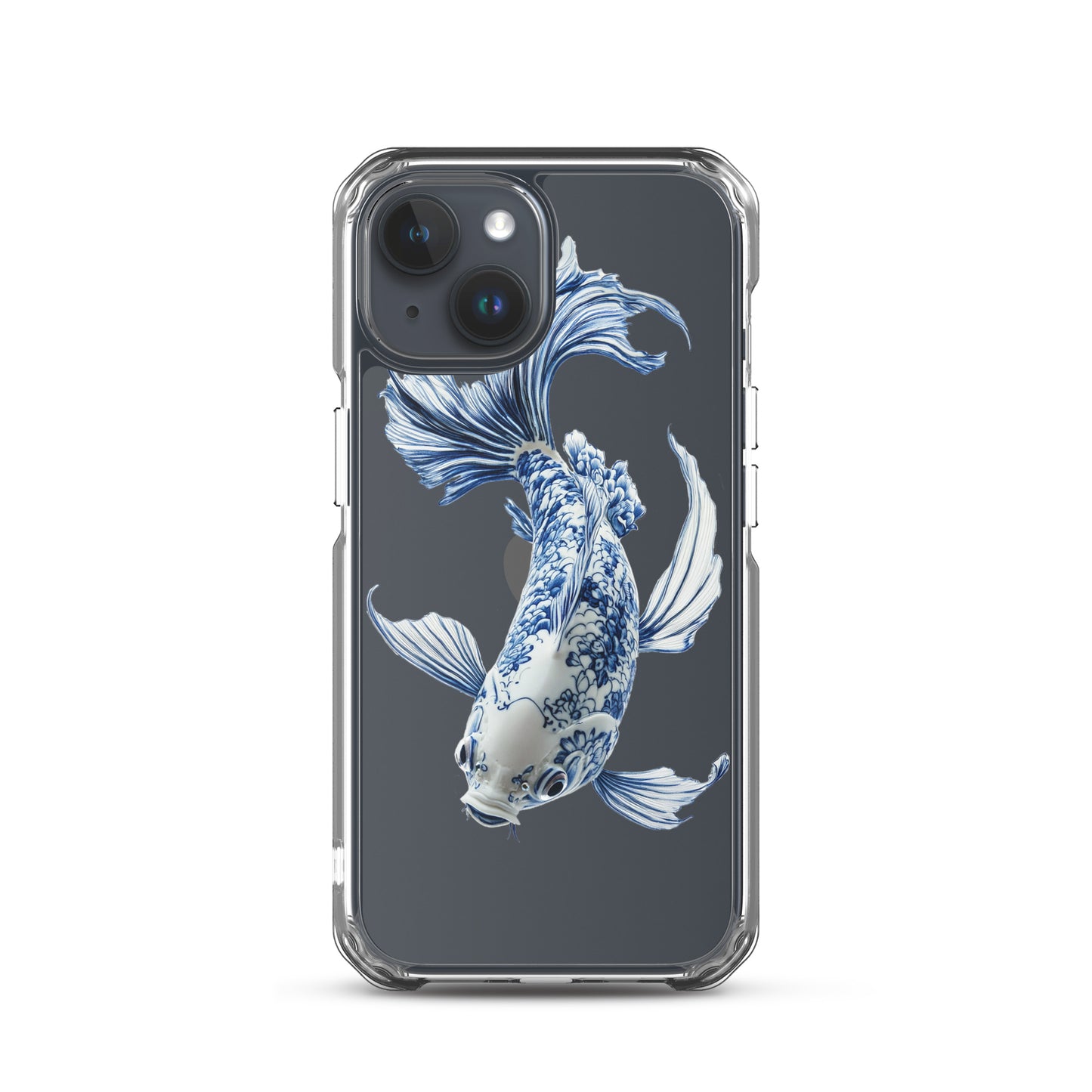 Porcelain Koi Fish Clear Case for iPhone®