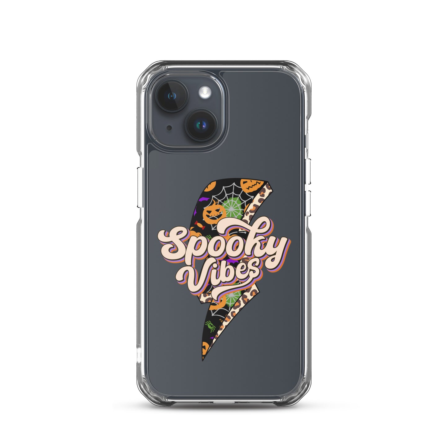 Spooky Vibes Clear Case for iPhone®