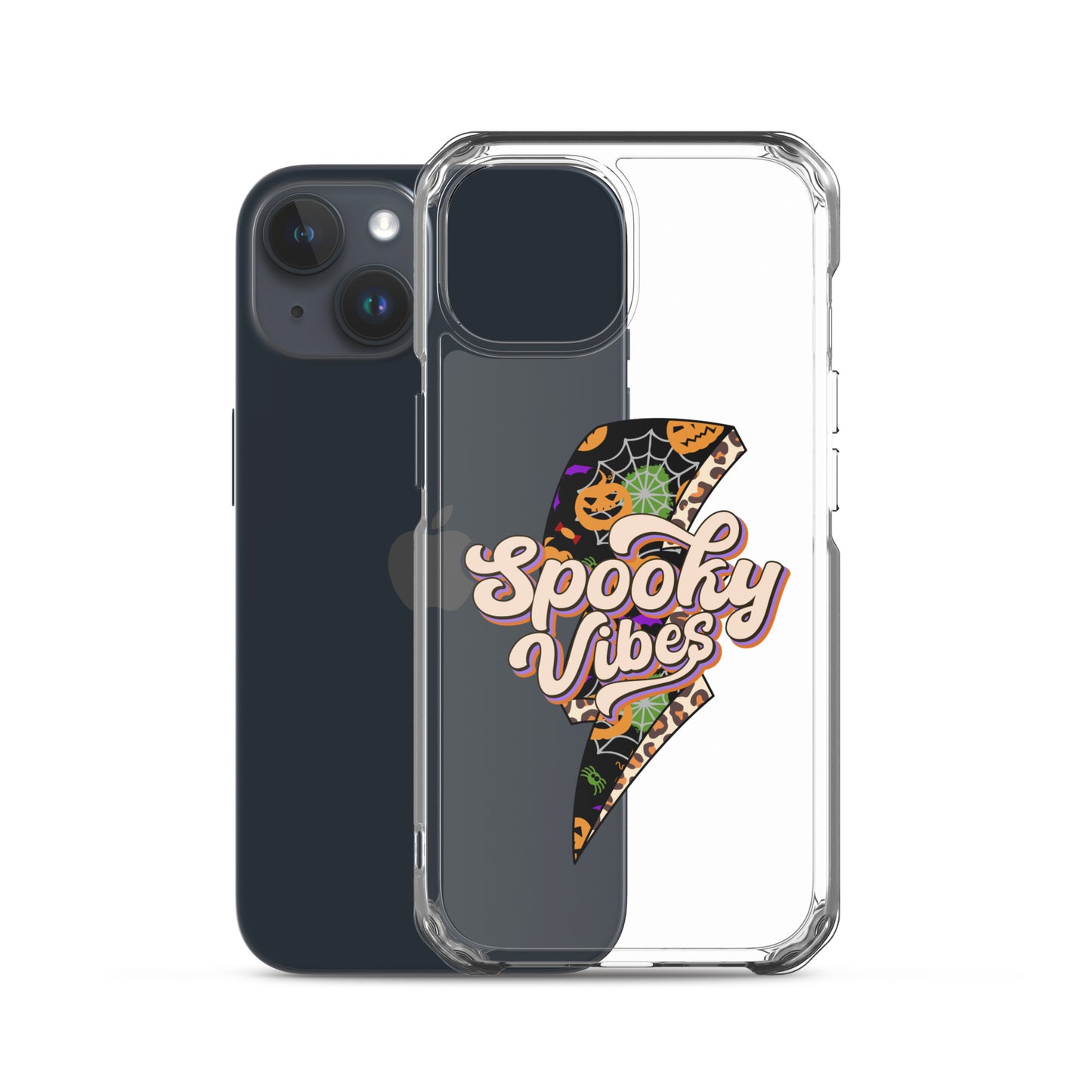 Spooky Vibes Clear Case for iPhone®