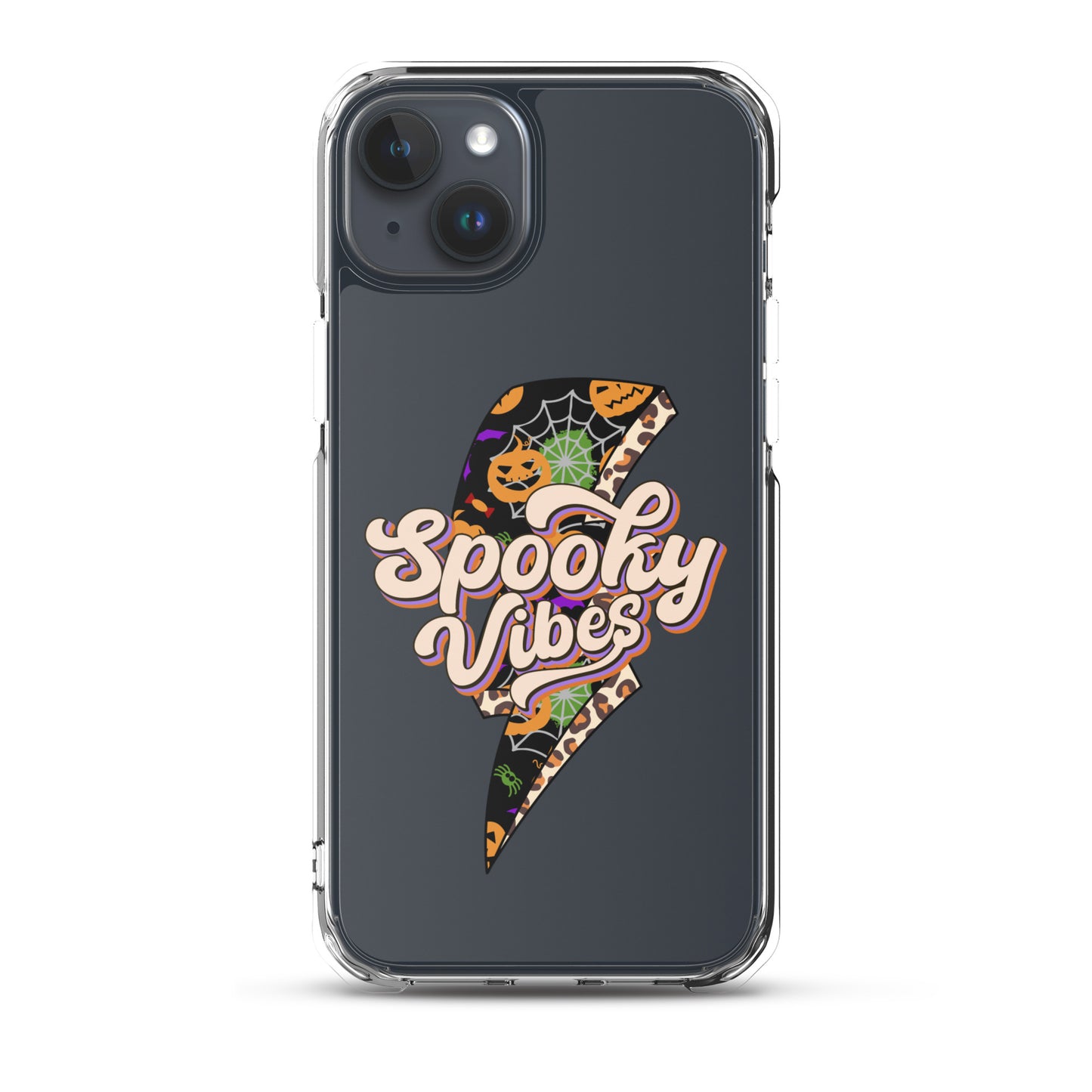 Spooky Vibes Clear Case for iPhone®