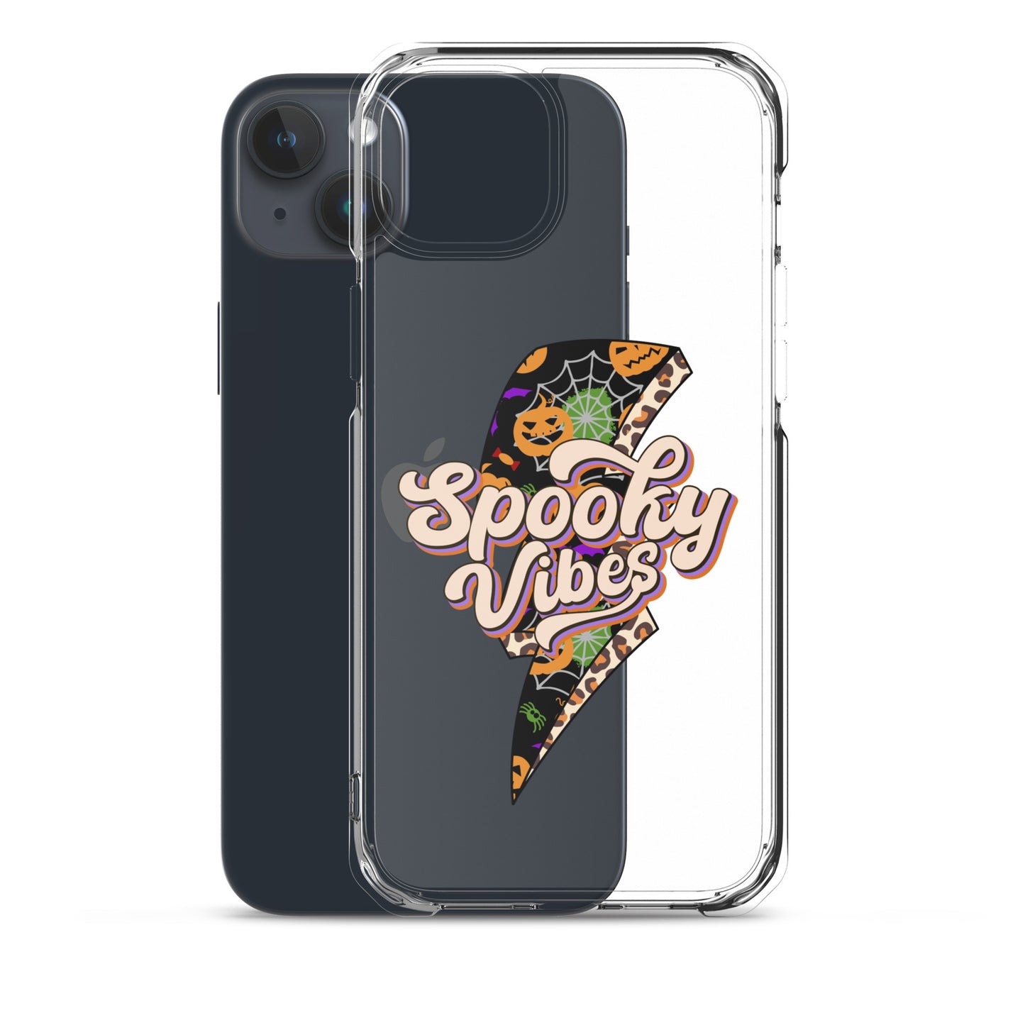 Spooky Vibes Clear Case for iPhone®