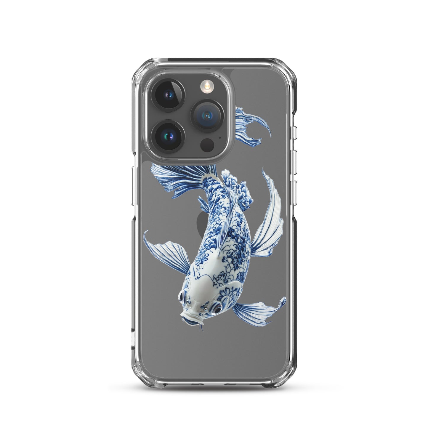 Porcelain Koi Fish Clear Case for iPhone®