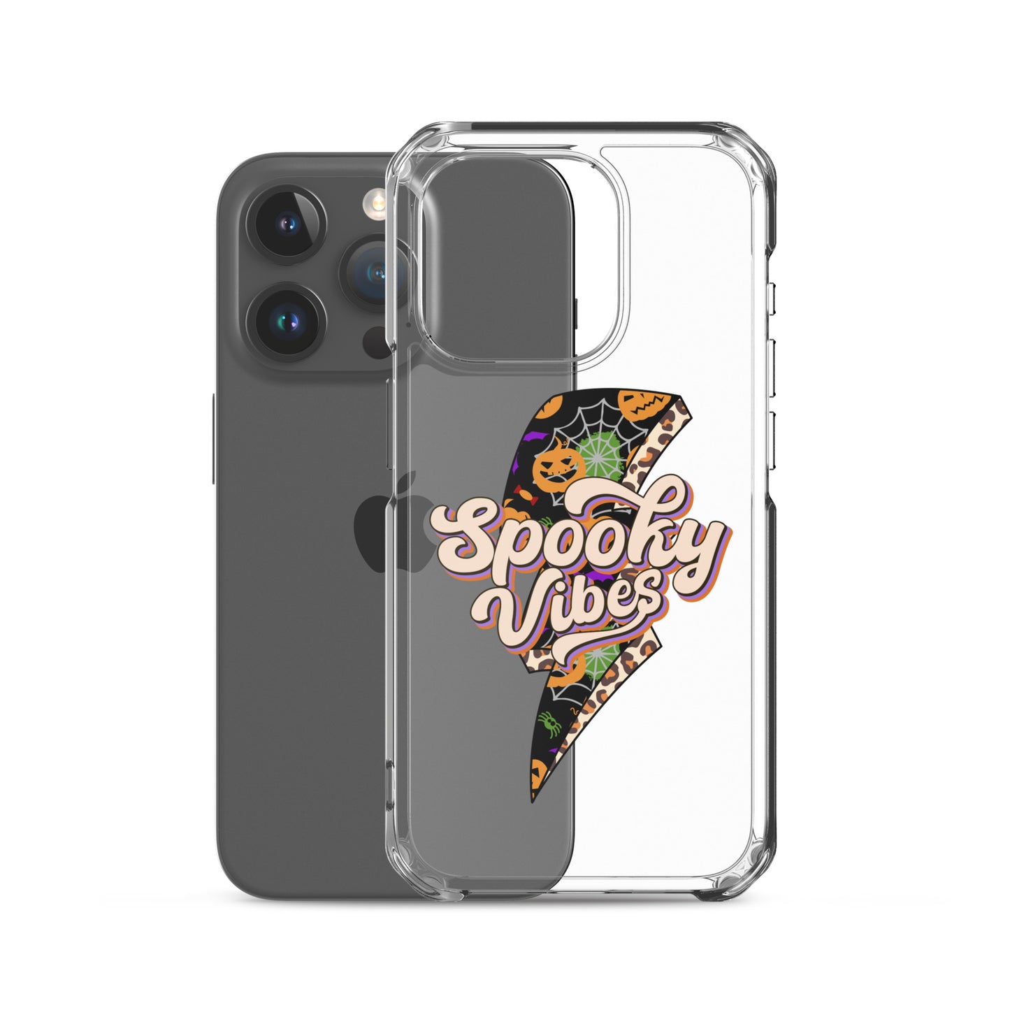 Spooky Vibes Clear Case for iPhone®