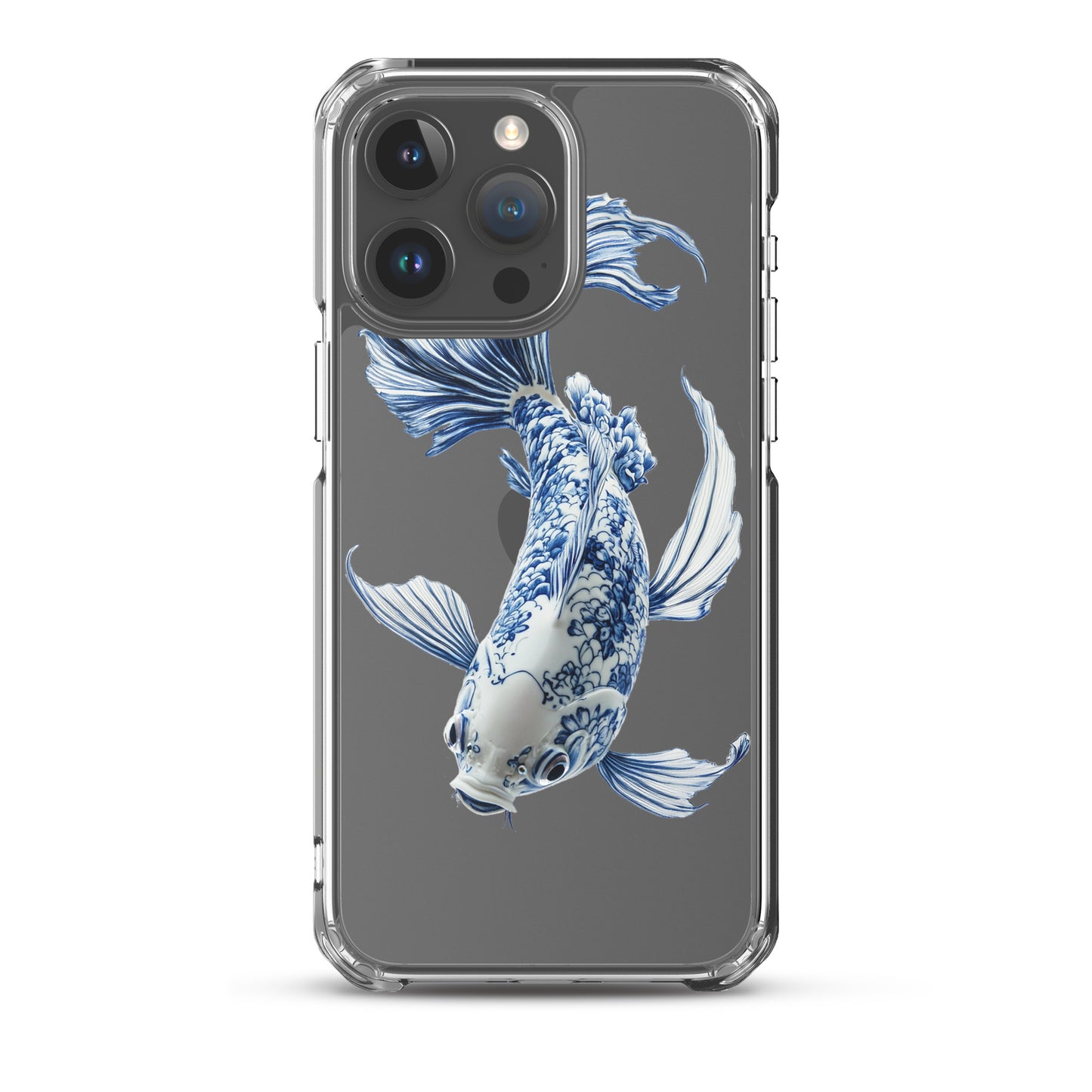 Porcelain Koi Fish Clear Case for iPhone®