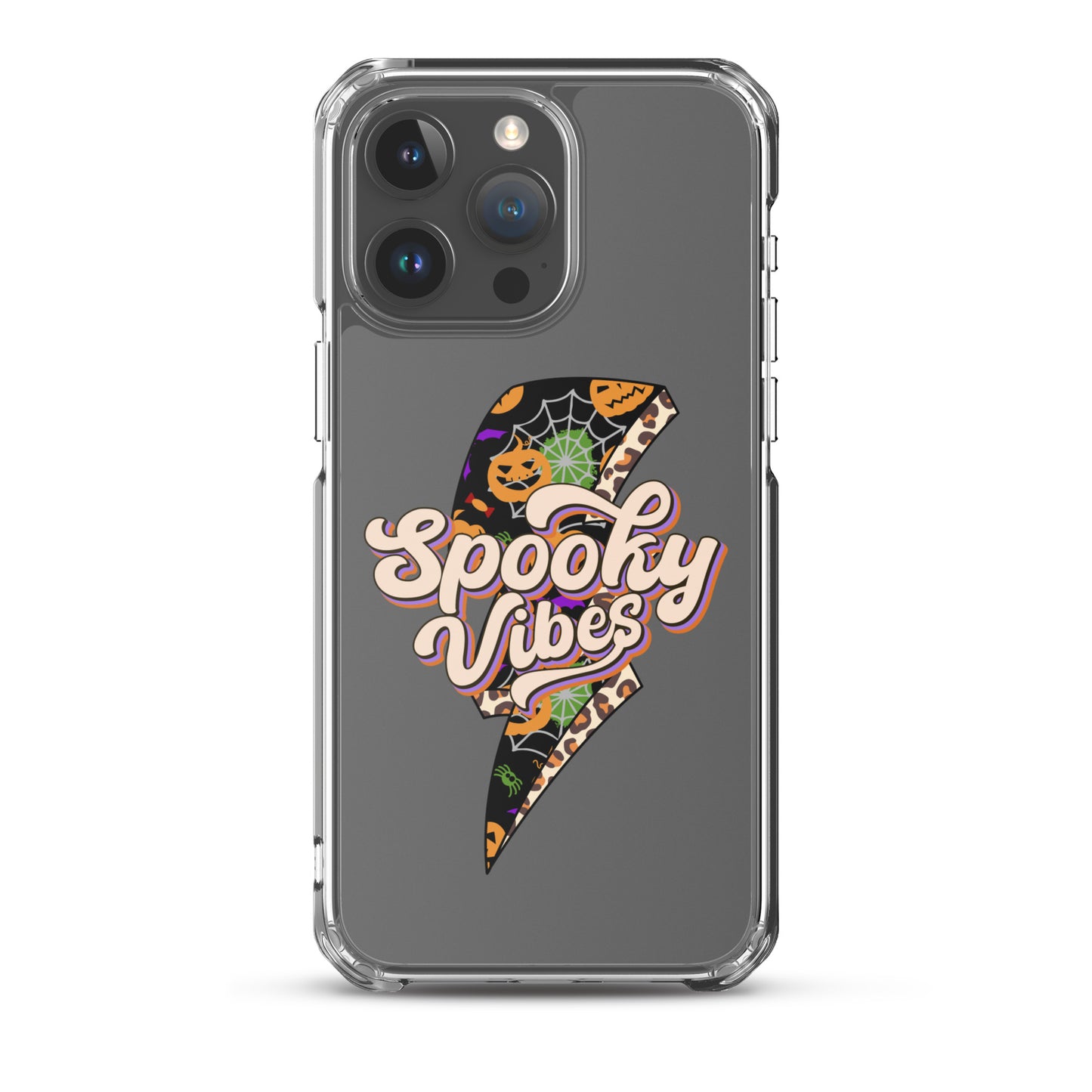 Spooky Vibes Clear Case for iPhone®