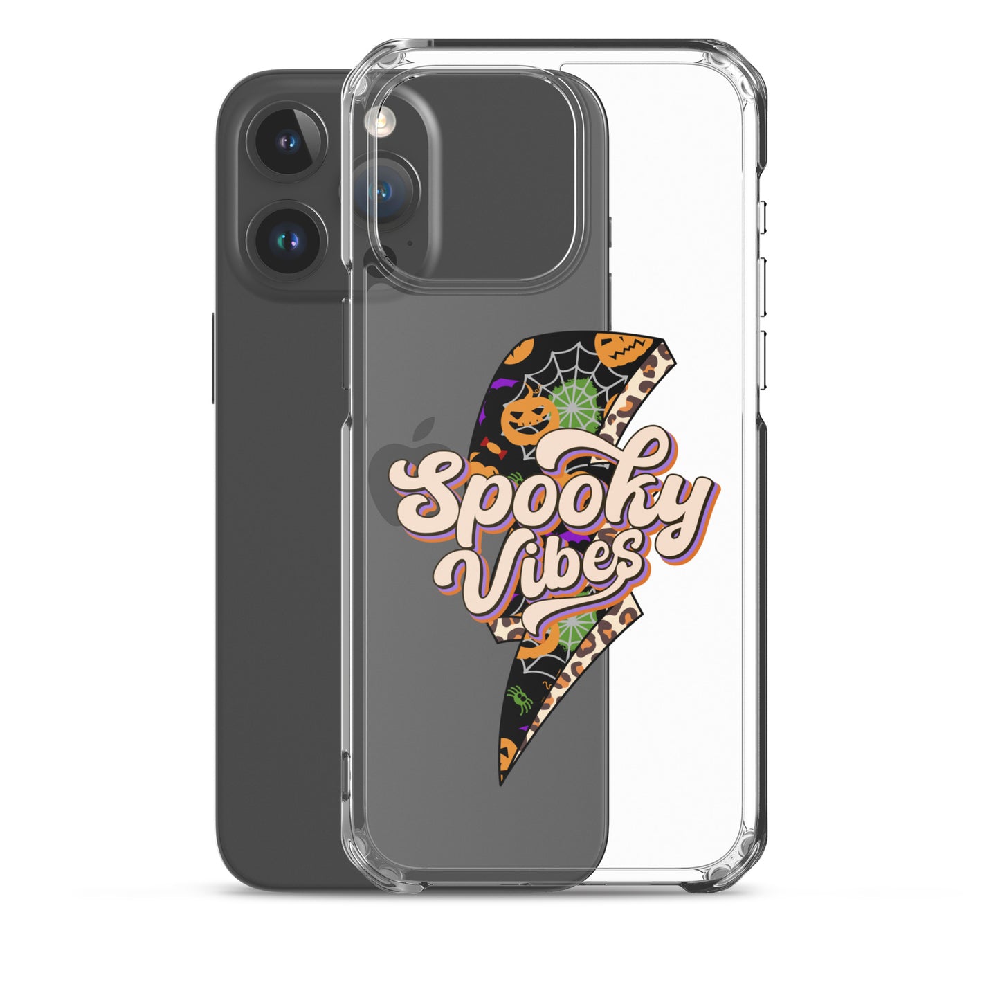 Spooky Vibes Clear Case for iPhone®