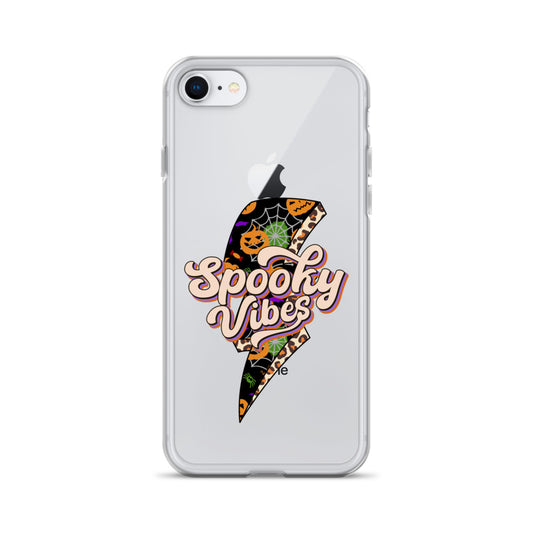 Spooky Vibes Clear Case for iPhone®