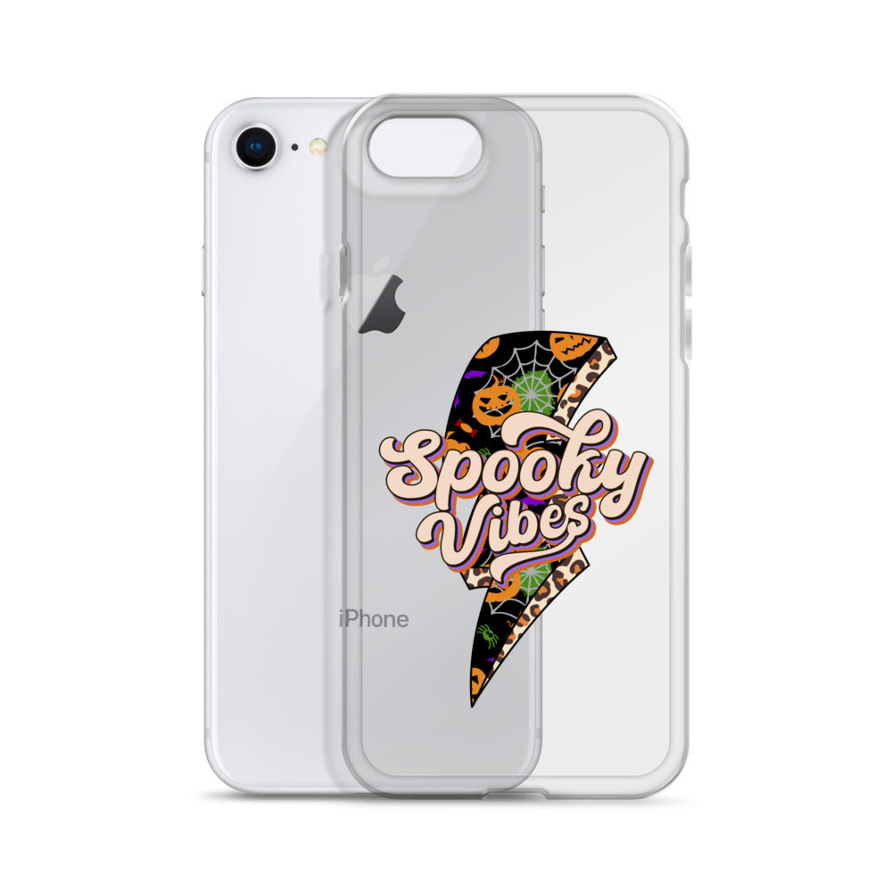 Spooky Vibes Clear Case for iPhone®