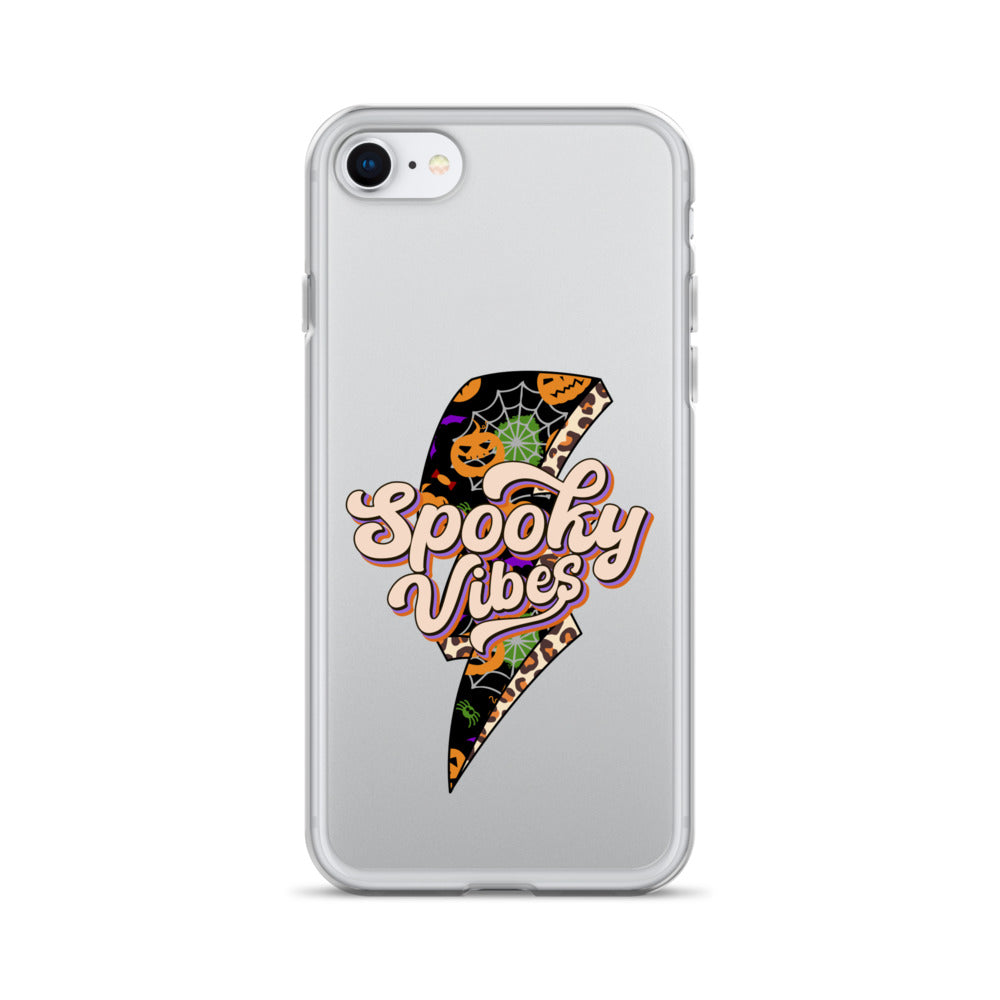 Spooky Vibes Clear Case for iPhone®