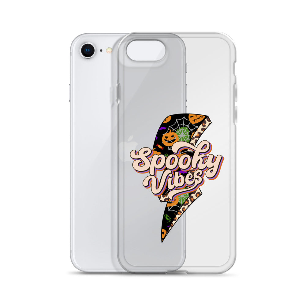 Spooky Vibes Clear Case for iPhone®