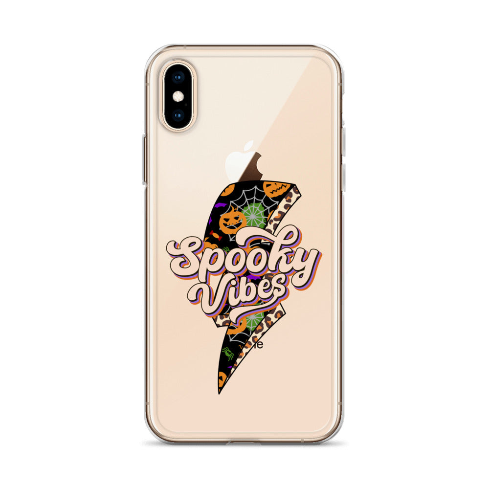 Spooky Vibes Clear Case for iPhone®