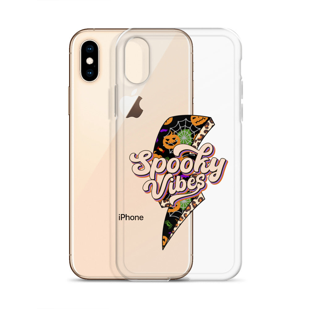 Spooky Vibes Clear Case for iPhone®