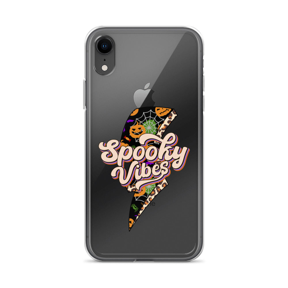 Spooky Vibes Clear Case for iPhone®