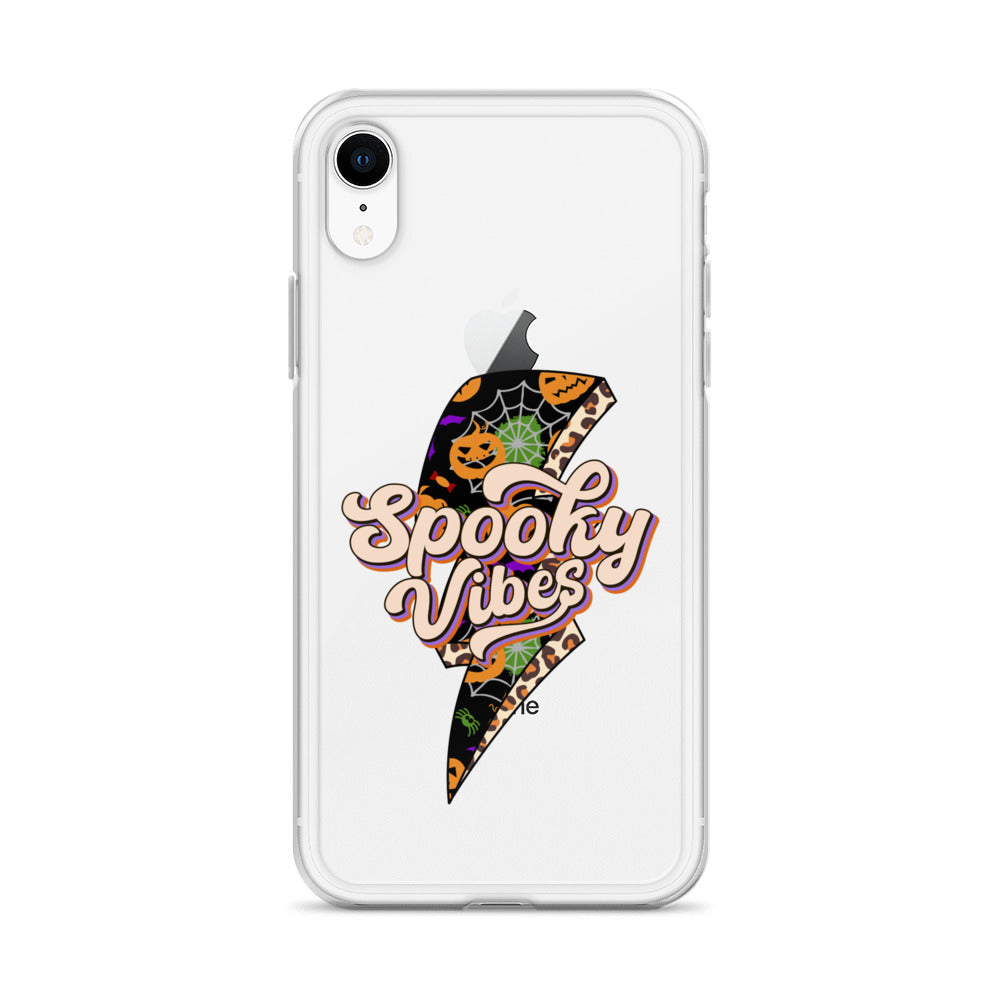 Spooky Vibes Clear Case for iPhone®