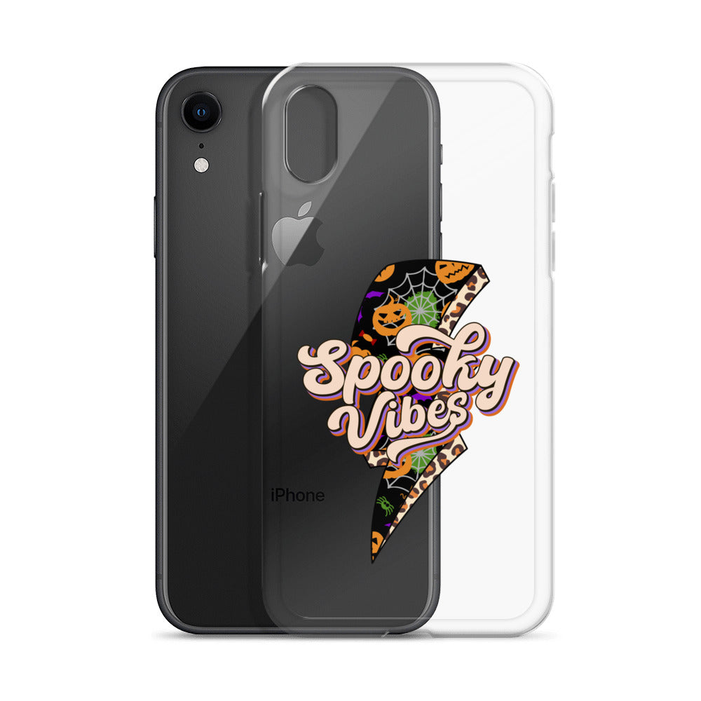 Spooky Vibes Clear Case for iPhone®