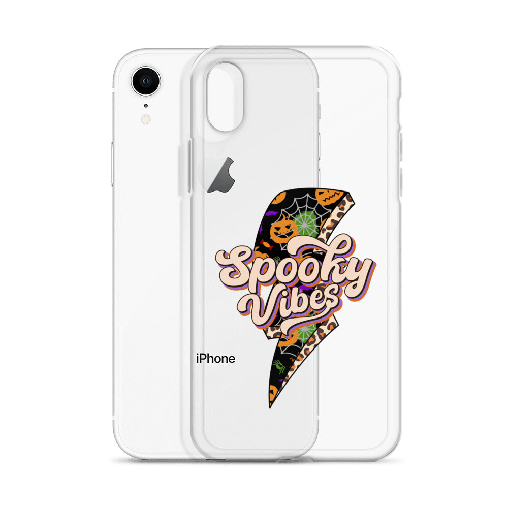 Spooky Vibes Clear Case for iPhone®