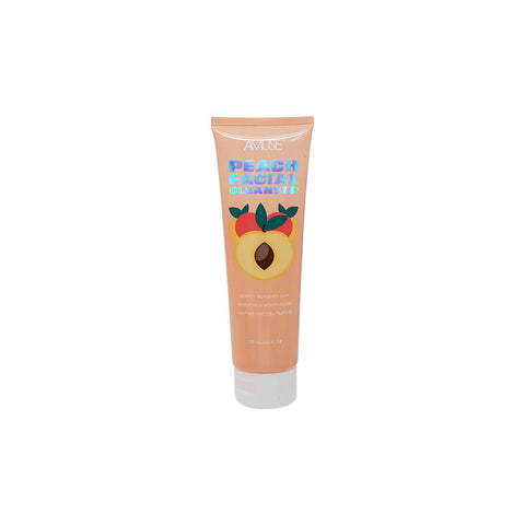 Amuse Peach Facial Cleanser Smooths & Moisturizes 120ML/ 4.1 FL.OZ