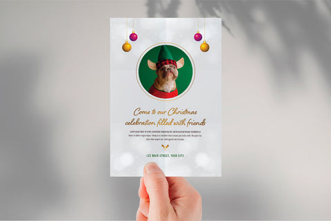 Christmas Greeting Card Standard Postcard 4x6