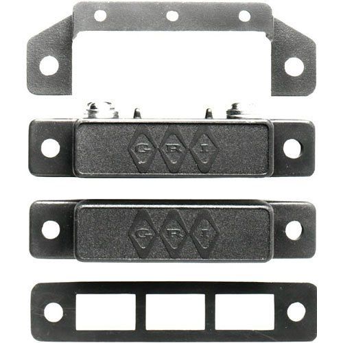 GRI 29A 29 Series Surface Mount Magnetic Reed Switch Set, 1" Standard Gap, 10W, 160VDC, 0.40A, Closed Loop, N/O, and Side Mounted Screw Terminals, Brown