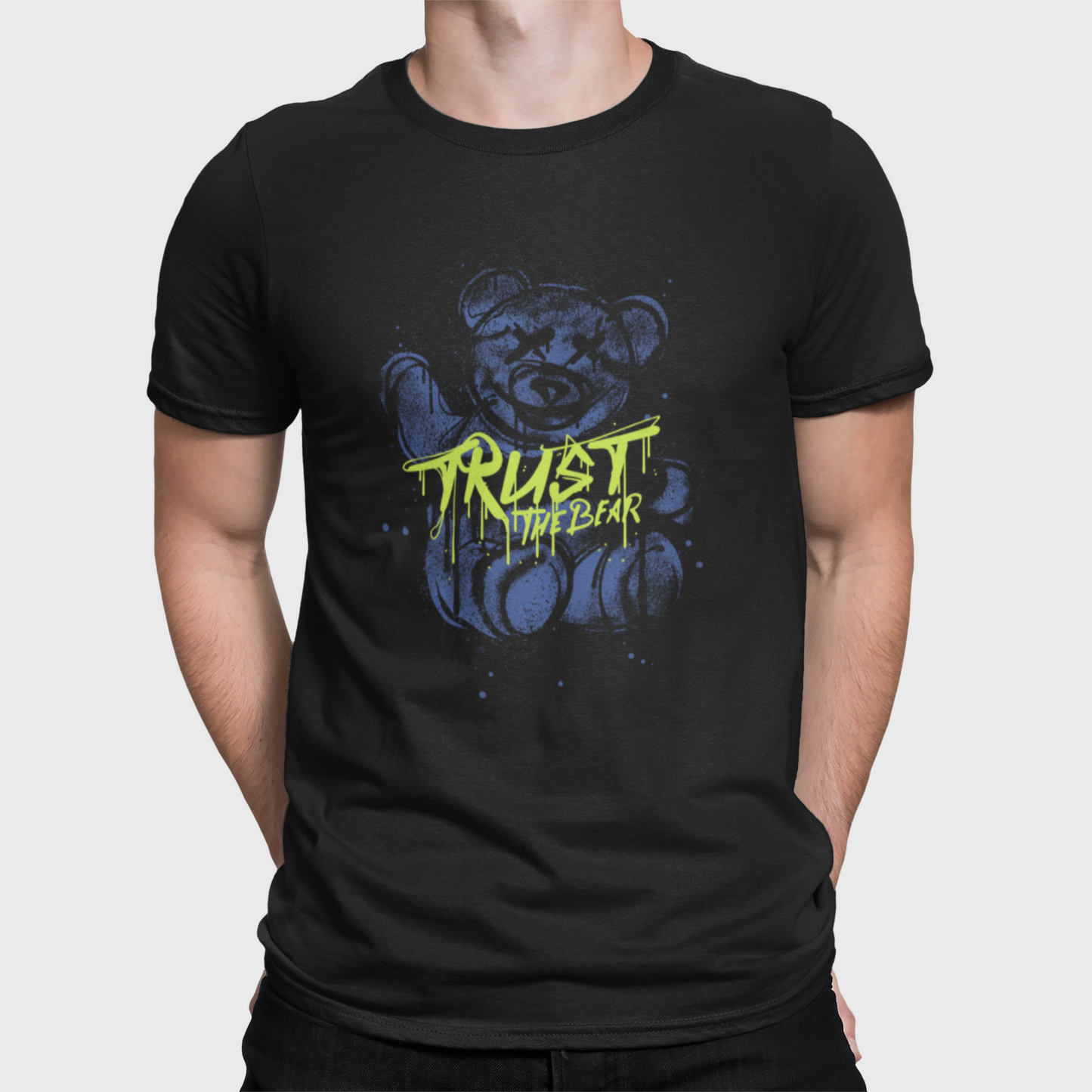 Trust The Bear Men's Premium Heavyweight Tee | Cotton Heritage MC1086