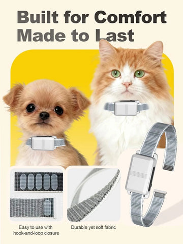 Wireless Cat Barrier - Rechargeable Indoor Barrier with 6 Adjustable Range Ra...