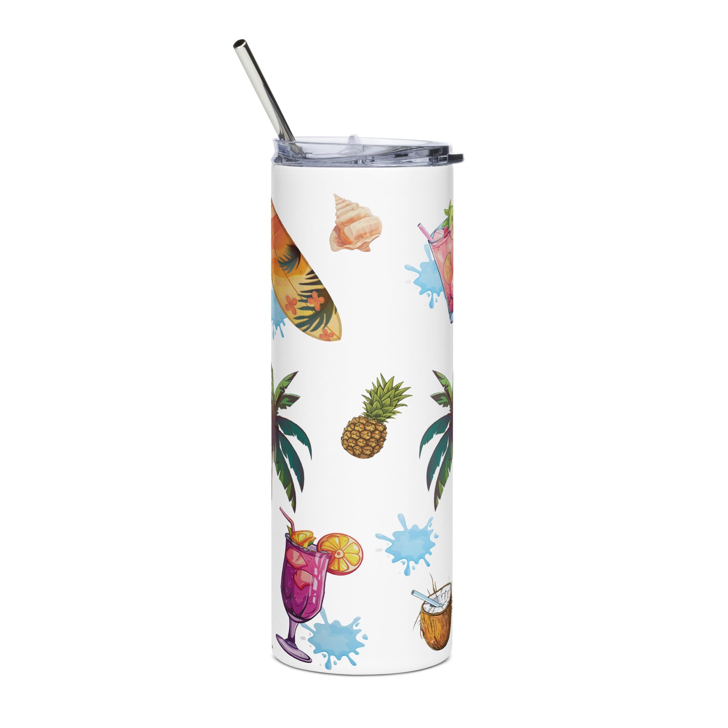 Life is better in Flip Flops Stainless steel tumbler