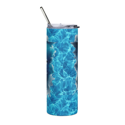 Predator of the Deep Stainless steel tumbler