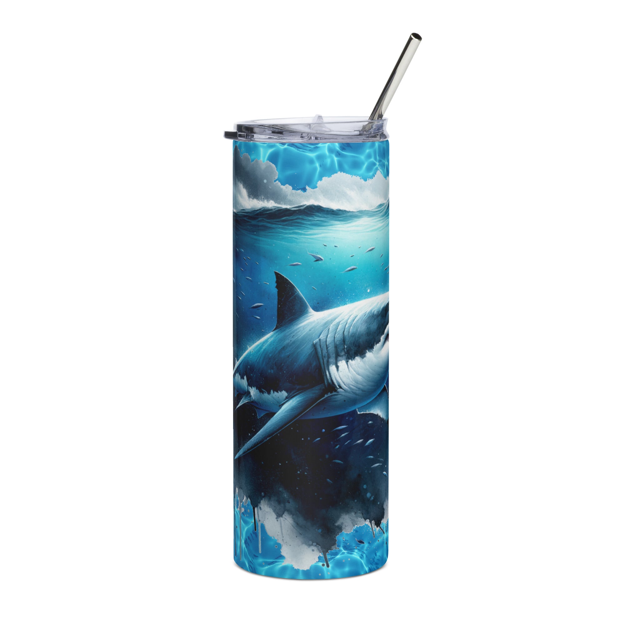 Predator of the Deep Stainless steel tumbler