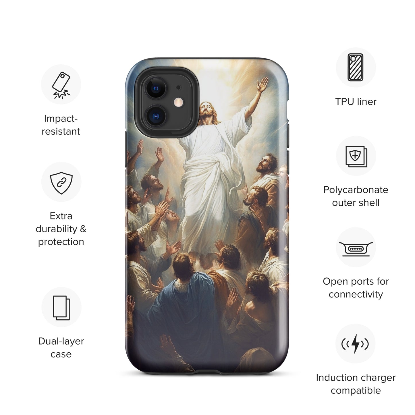 Jesus Resurrection Tough Case for iPhone®