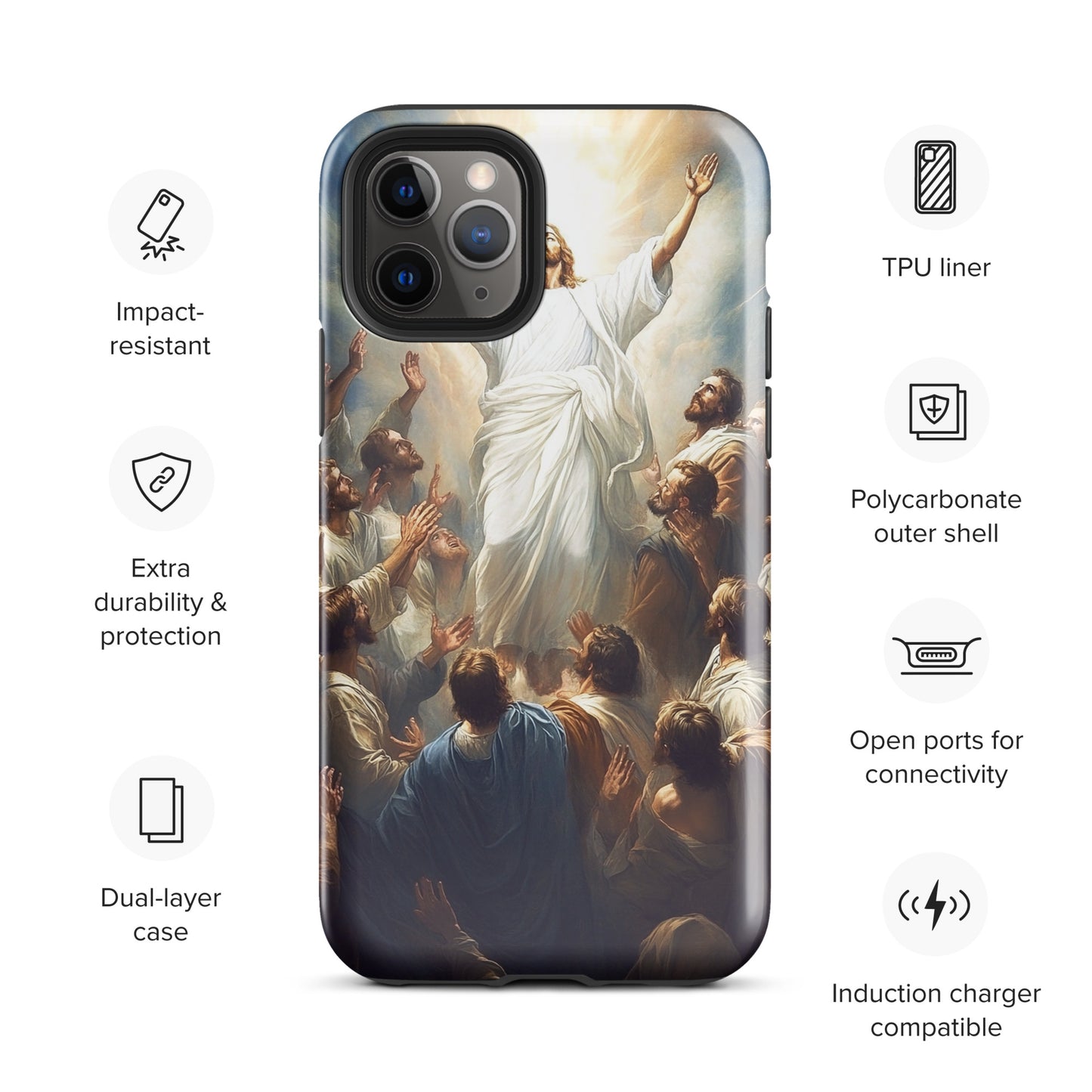 Jesus Resurrection Tough Case for iPhone®