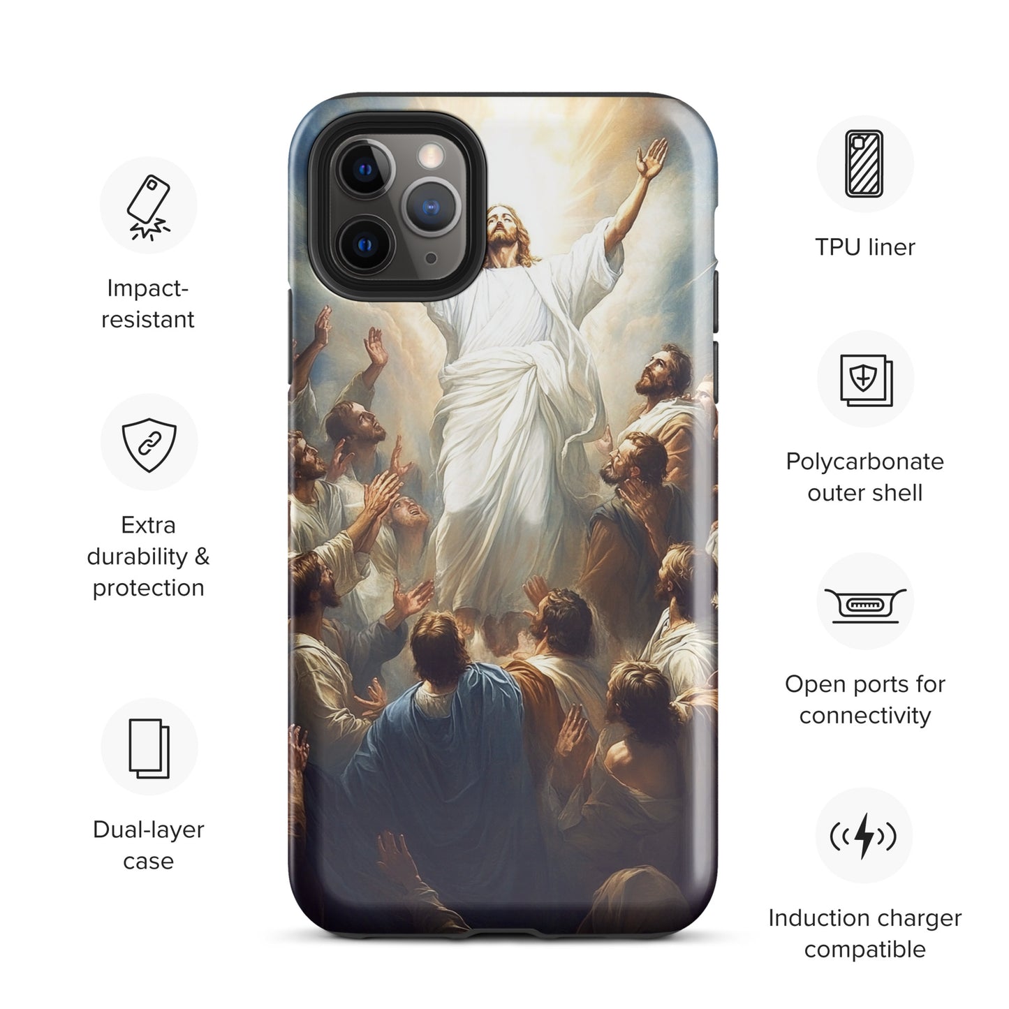 Jesus Resurrection Tough Case for iPhone®