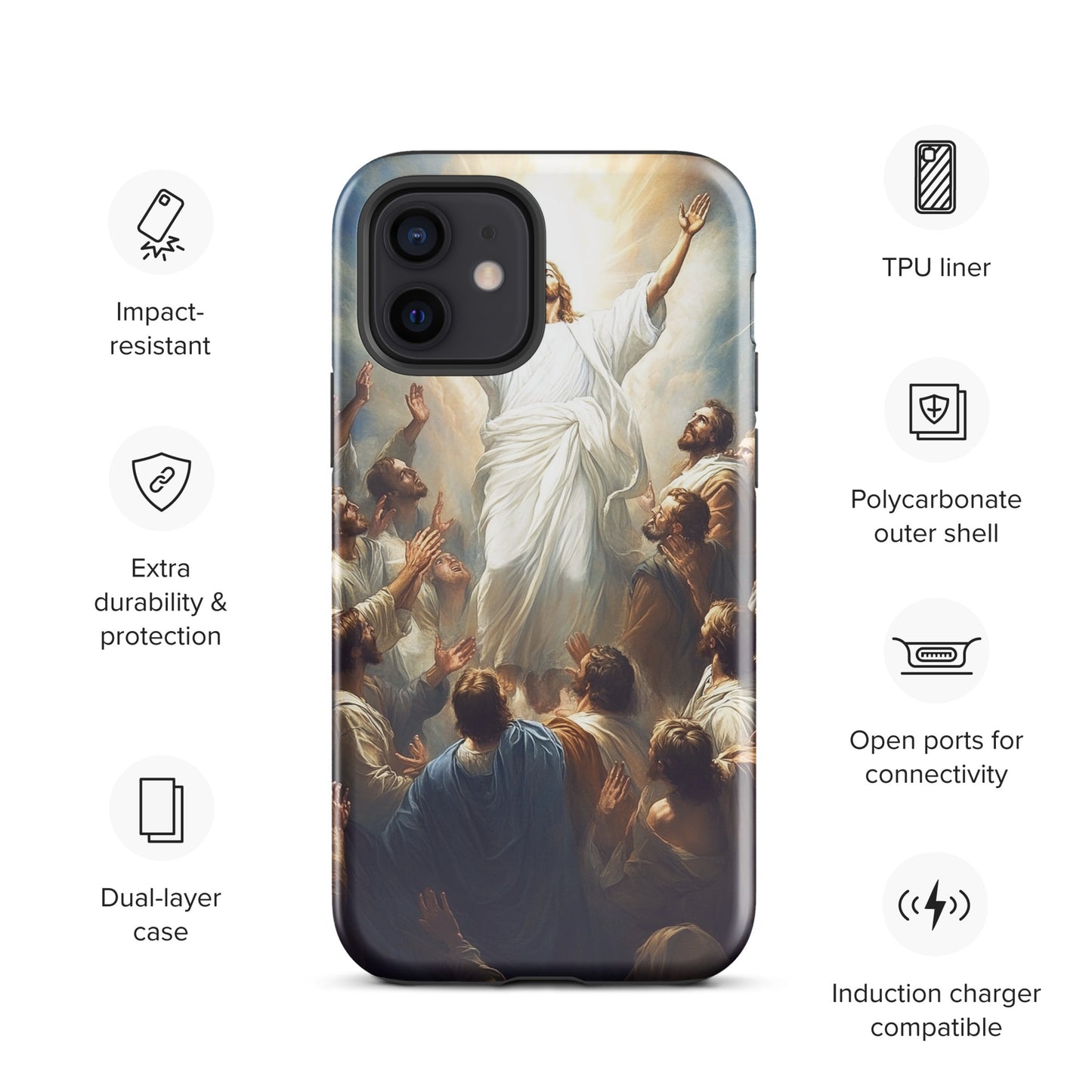 Jesus Resurrection Tough Case for iPhone®