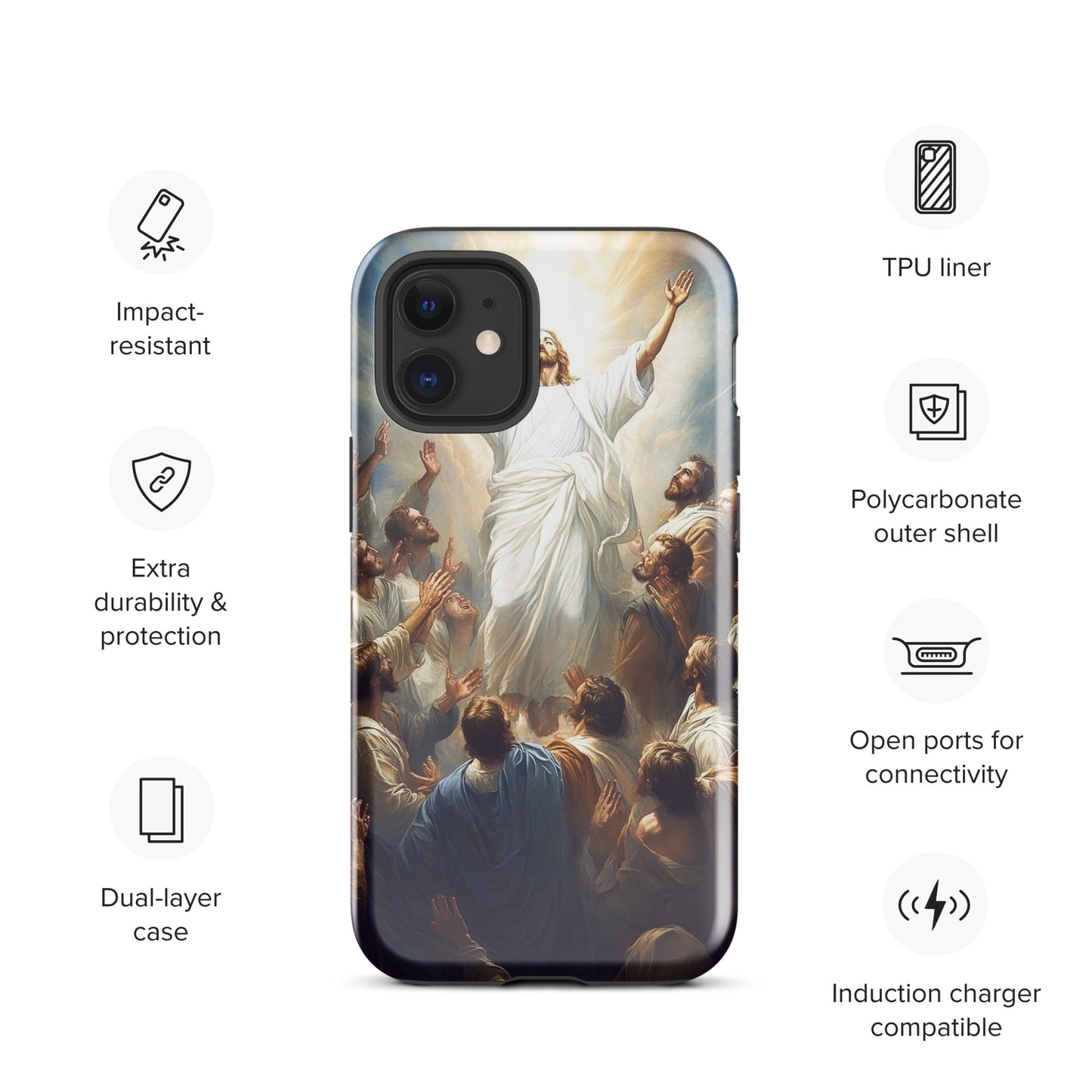 Jesus Resurrection Tough Case for iPhone®