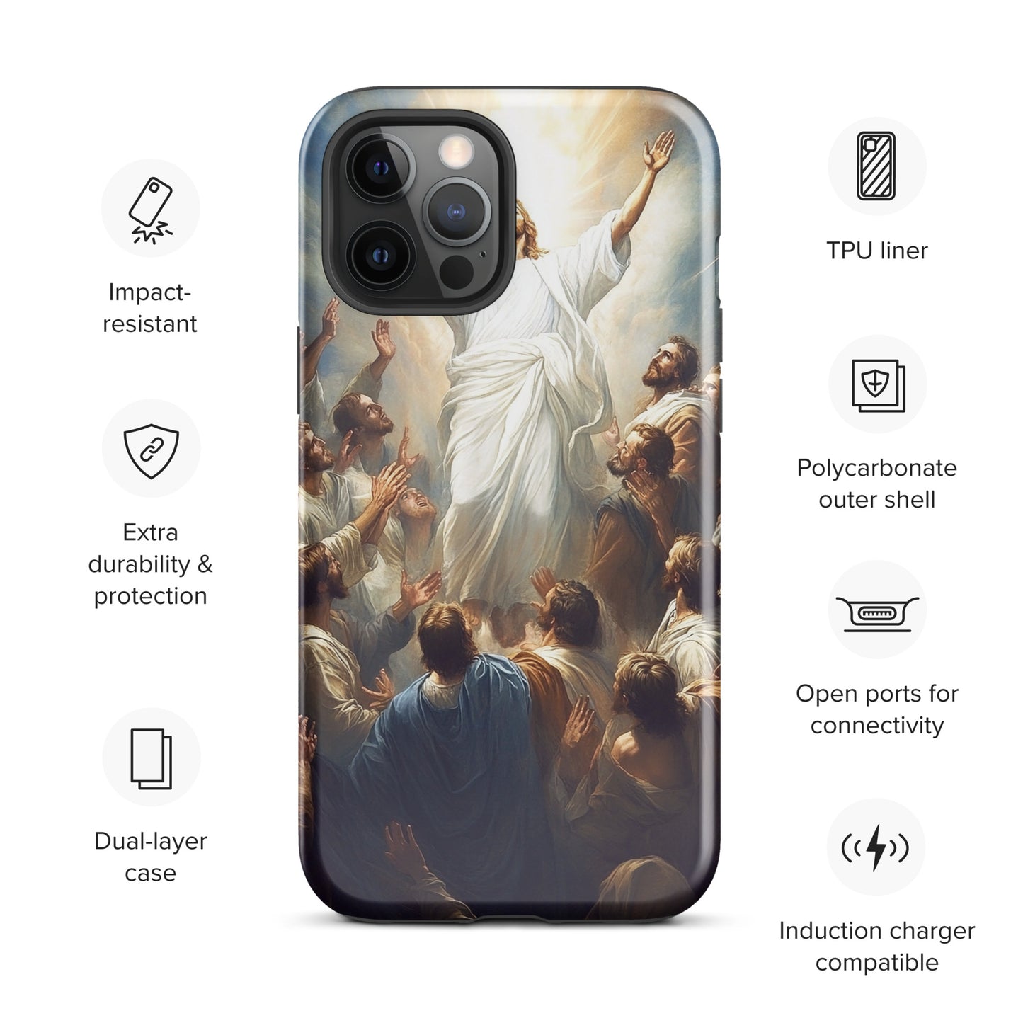 Jesus Resurrection Tough Case for iPhone®