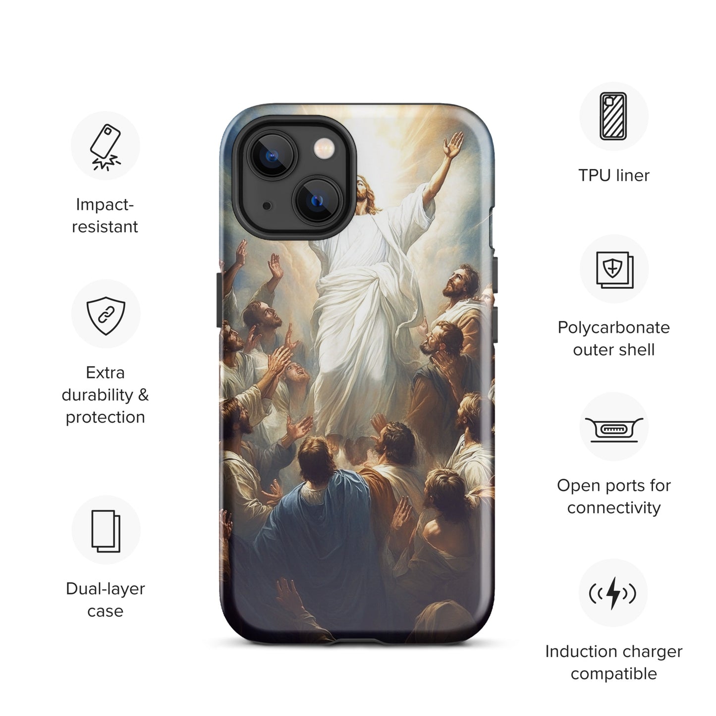 Jesus Resurrection Tough Case for iPhone®