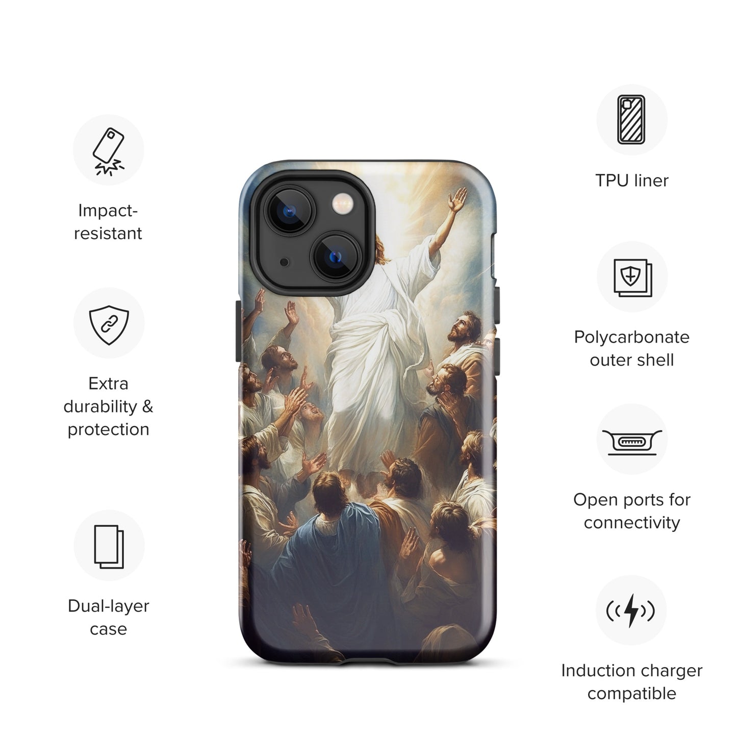 Jesus Resurrection Tough Case for iPhone®