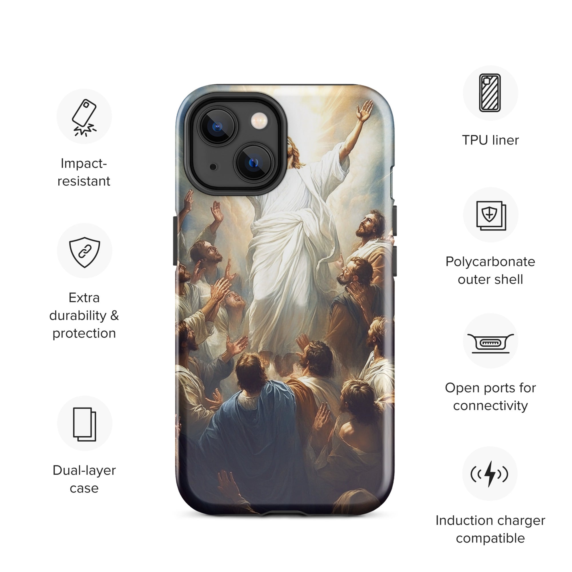 Jesus Resurrection Tough Case for iPhone®