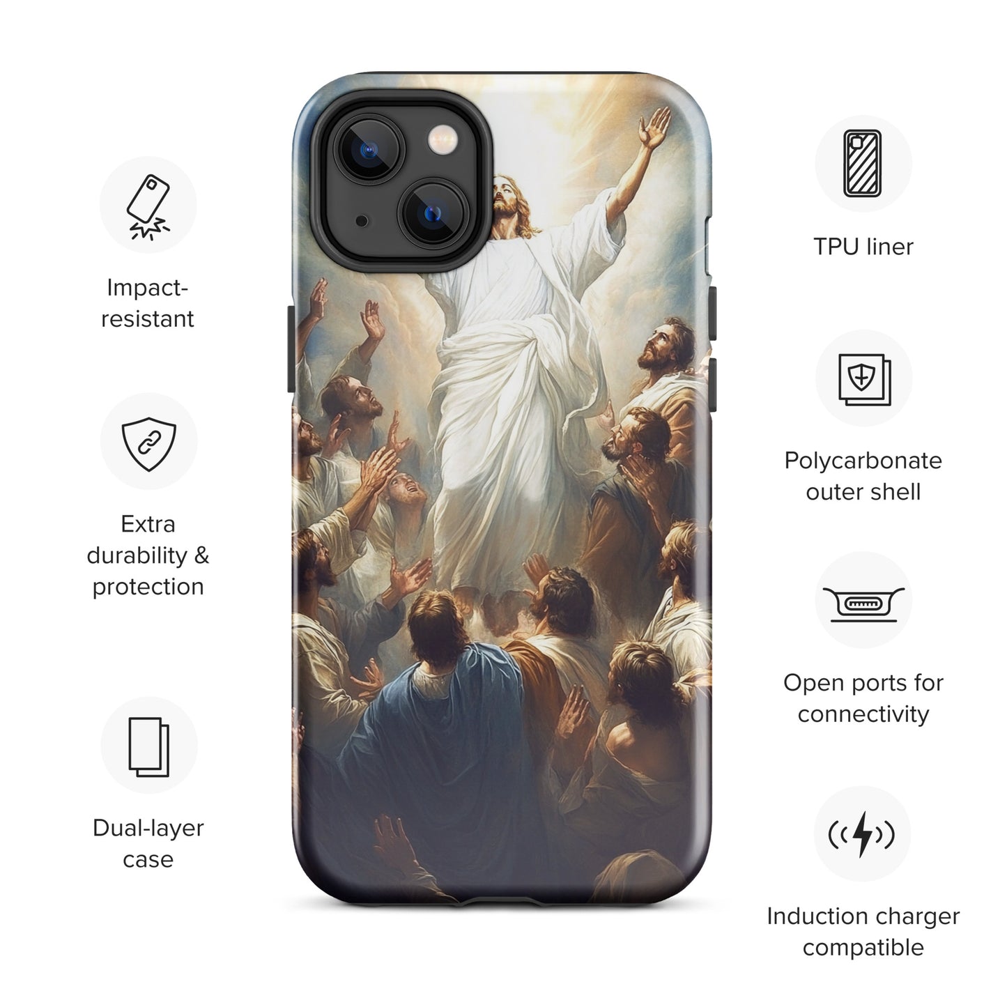 Jesus Resurrection Tough Case for iPhone®