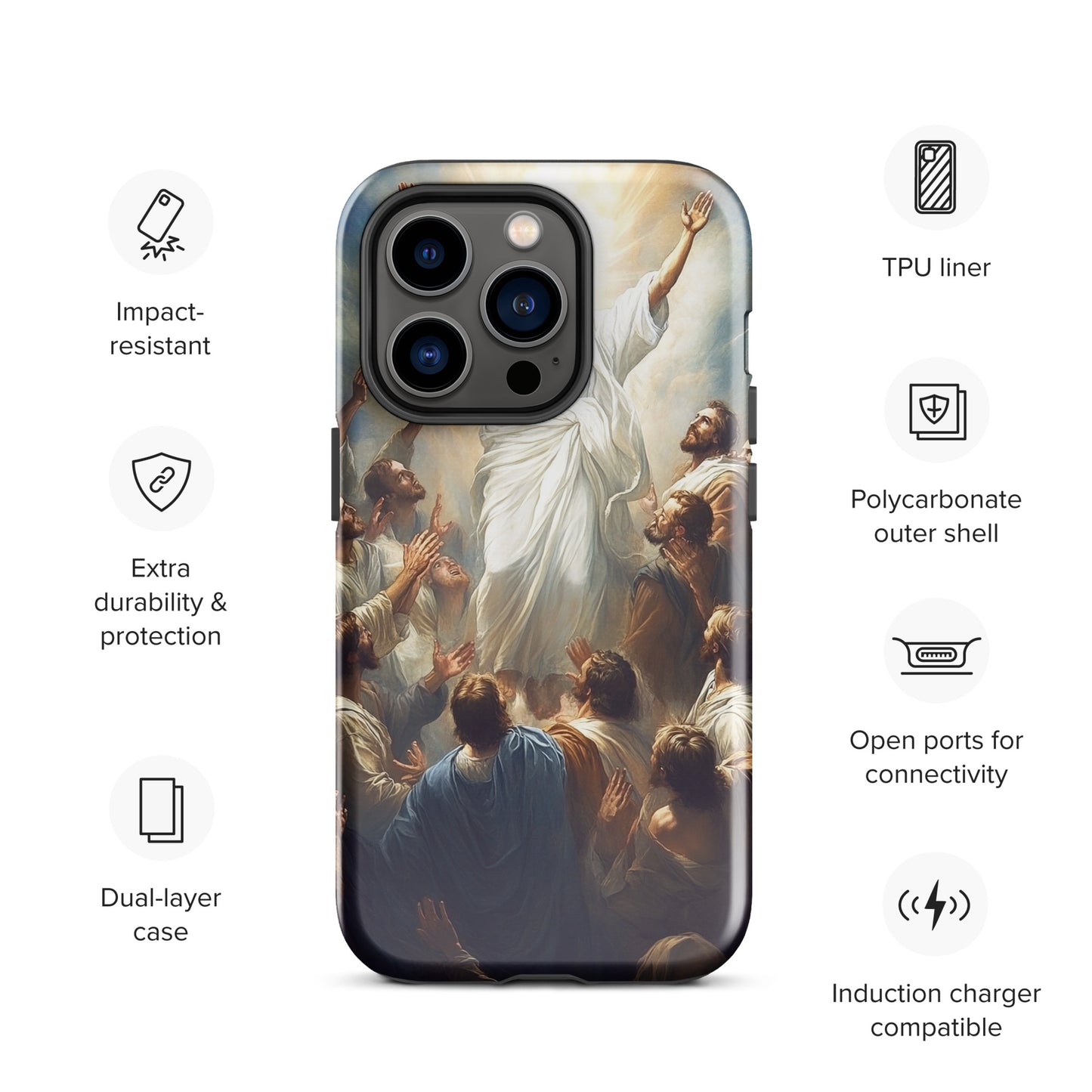 Jesus Resurrection Tough Case for iPhone®