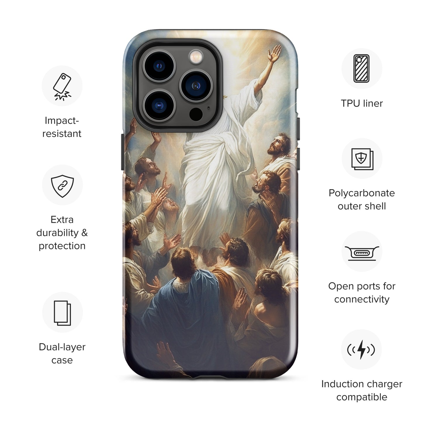 Jesus Resurrection Tough Case for iPhone®