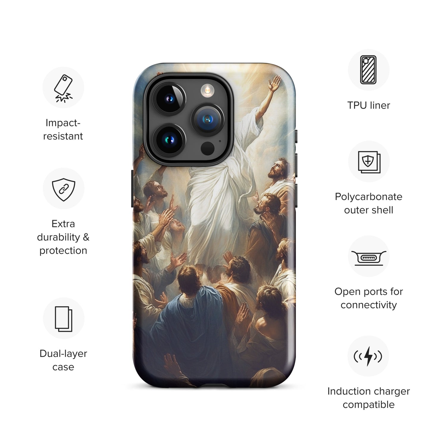 Jesus Resurrection Tough Case for iPhone®