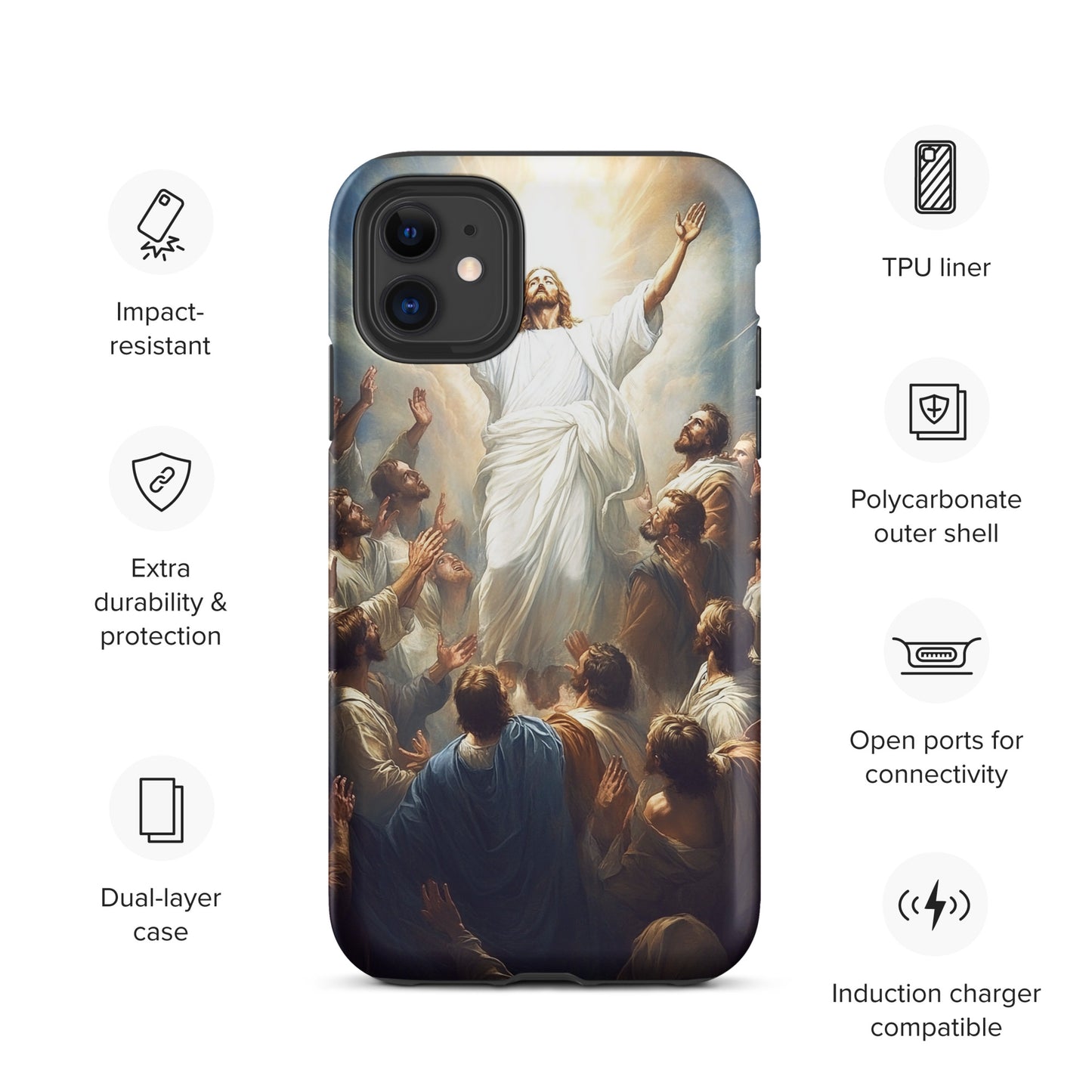 Jesus Resurrection Tough Case for iPhone®