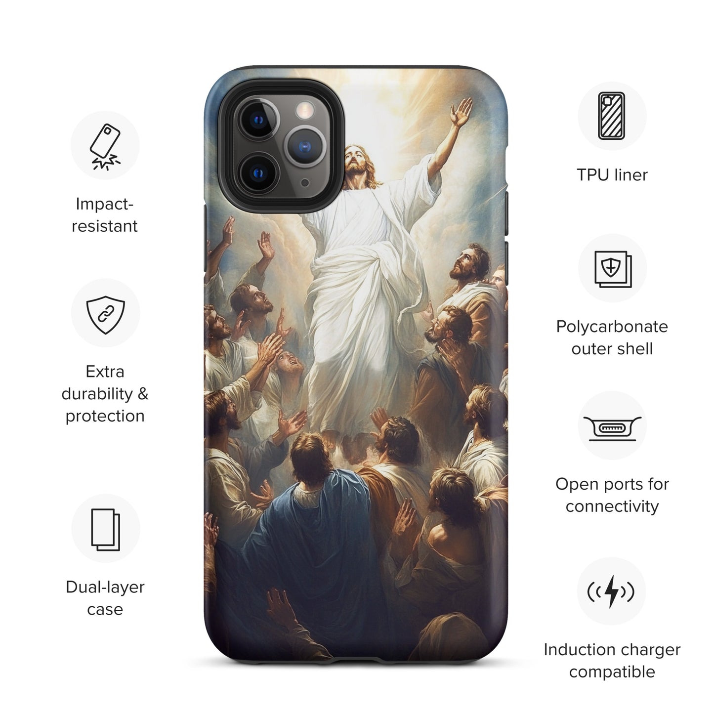 Jesus Resurrection Tough Case for iPhone®