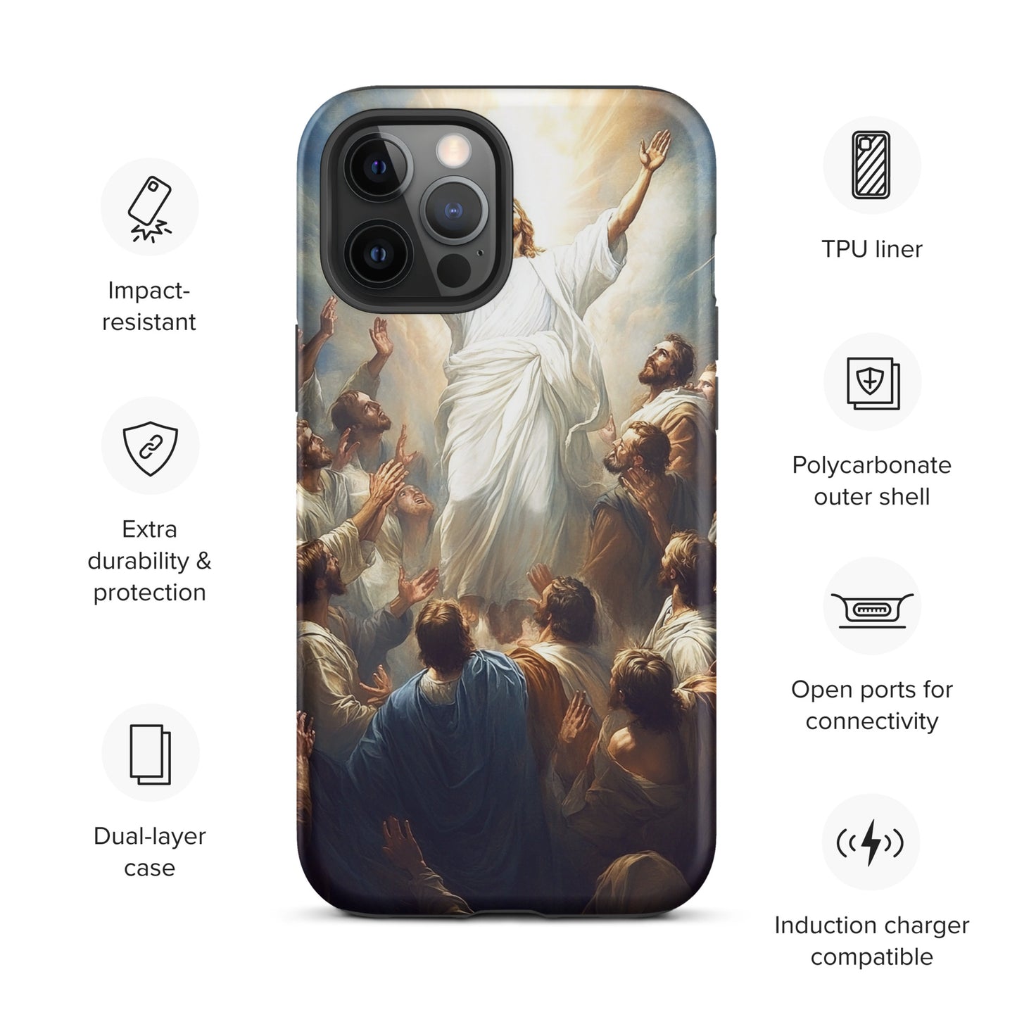 Jesus Resurrection Tough Case for iPhone®