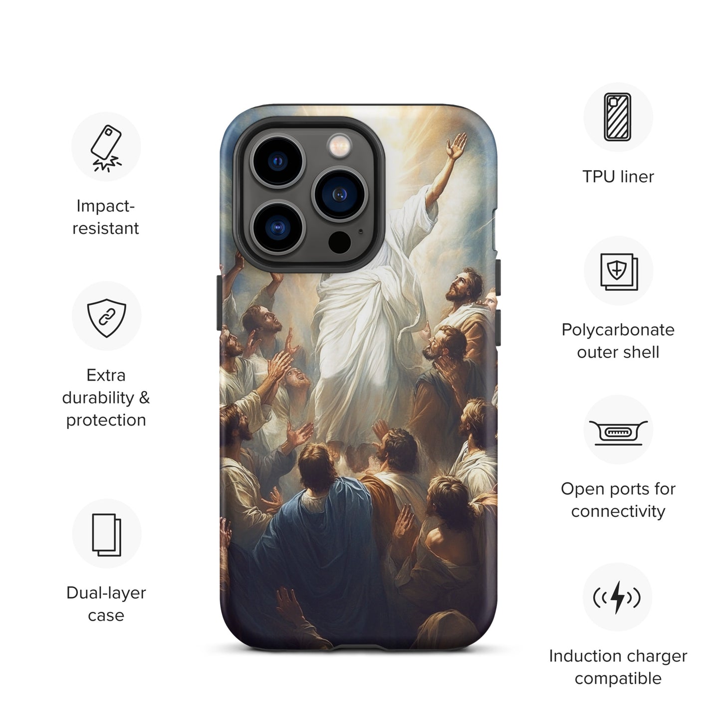 Jesus Resurrection Tough Case for iPhone®