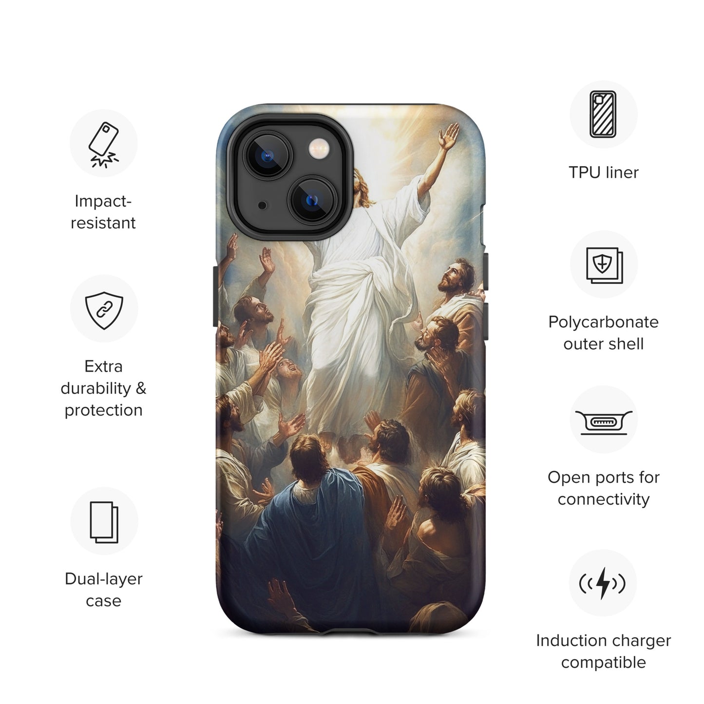 Jesus Resurrection Tough Case for iPhone®