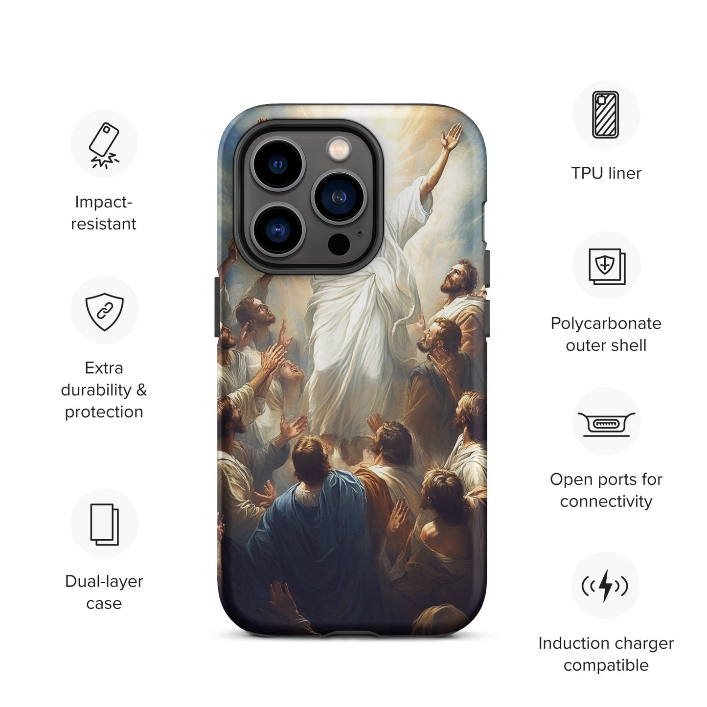 Jesus Resurrection Tough Case for iPhone®