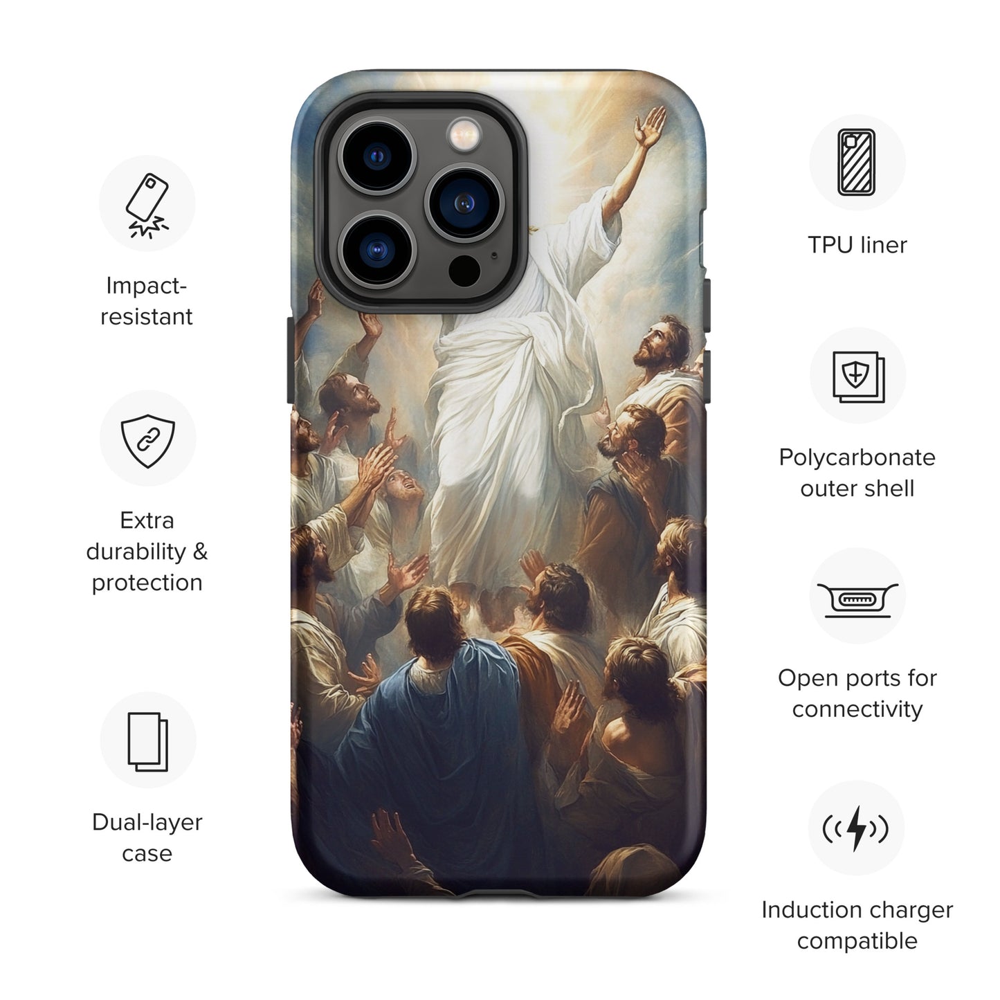 Jesus Resurrection Tough Case for iPhone®